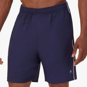Fila Men's Deep Blue Core 7” Tennis Athletic Shorts NWOT Size Large